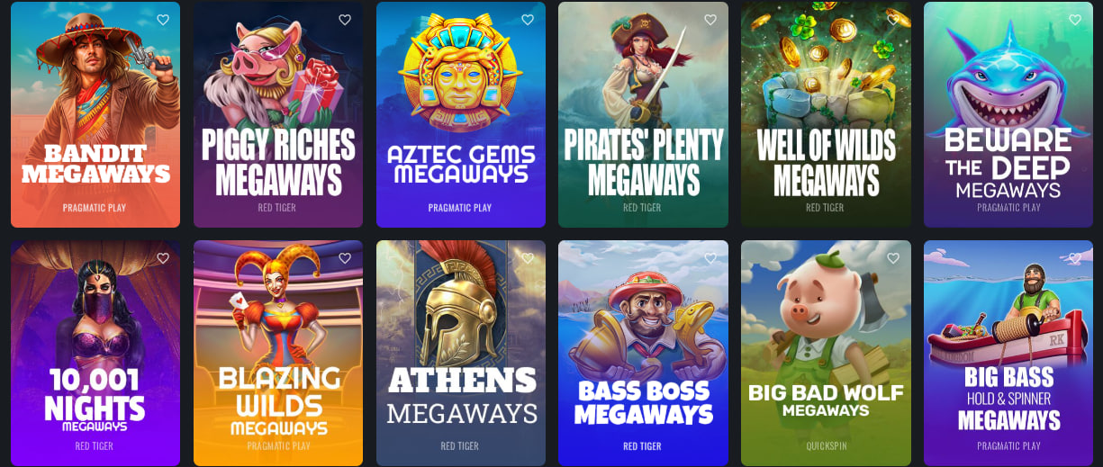 kaista casino megaways games
